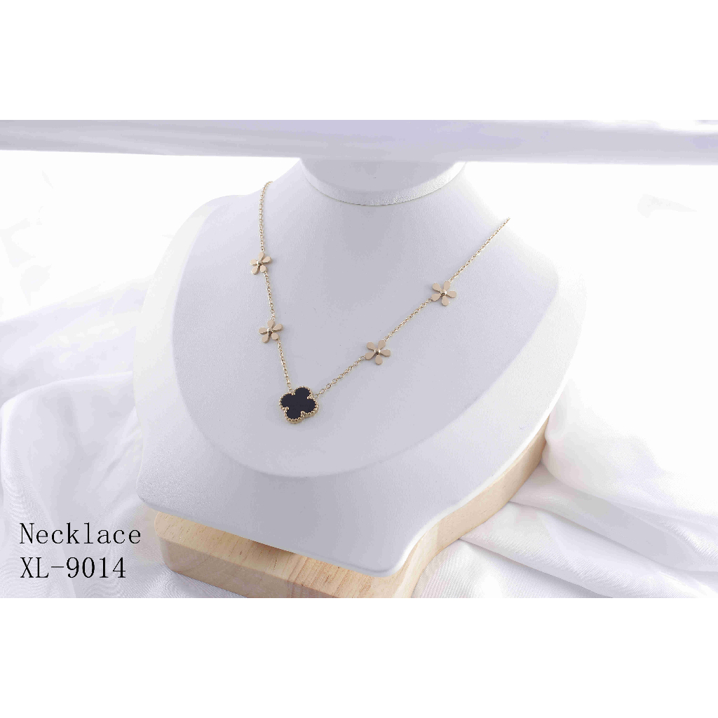 Kalung Titanium Permata Cantik Perhiasan Fashion 0142/9014