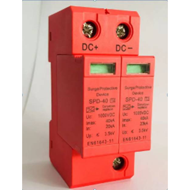 Surge Protective Device DC SPD 1000V Arrester Protector Anti Petir