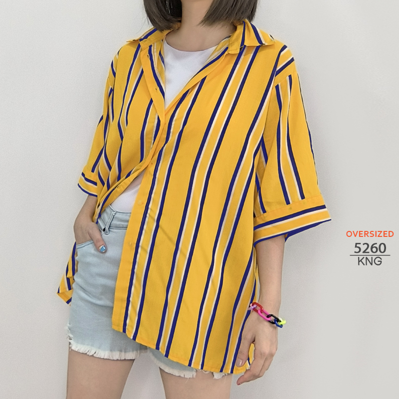 ARENA - Kemeja Rayon Jumbo Wanita / Oversized Summer Shirt