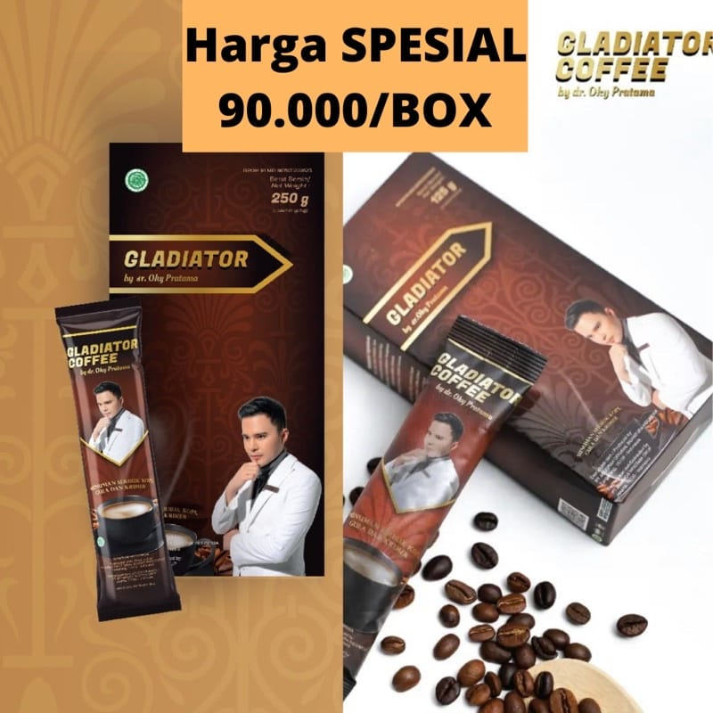Kopi GLADIATOR-Coffe Gladiator dr Okky Pratama