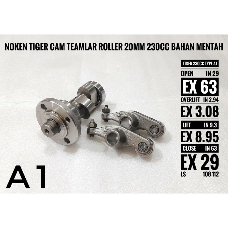 NOKEN AS RACING CAM GL/MEGA PRO/TIGER SET RRA - BOYRENK RACING CONCEPT