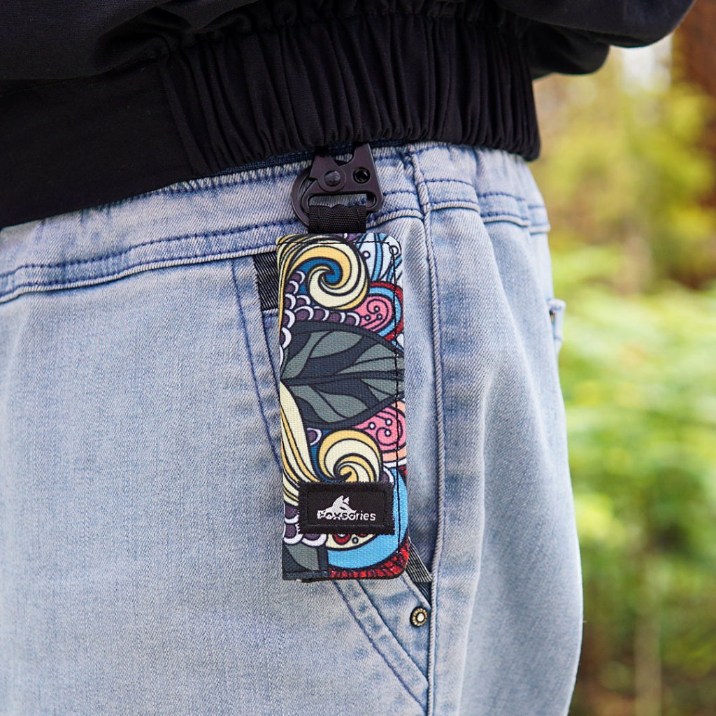 Foxsories - Gantungan Kunci Kendaraan STNK Mini Motif Motor Mobil