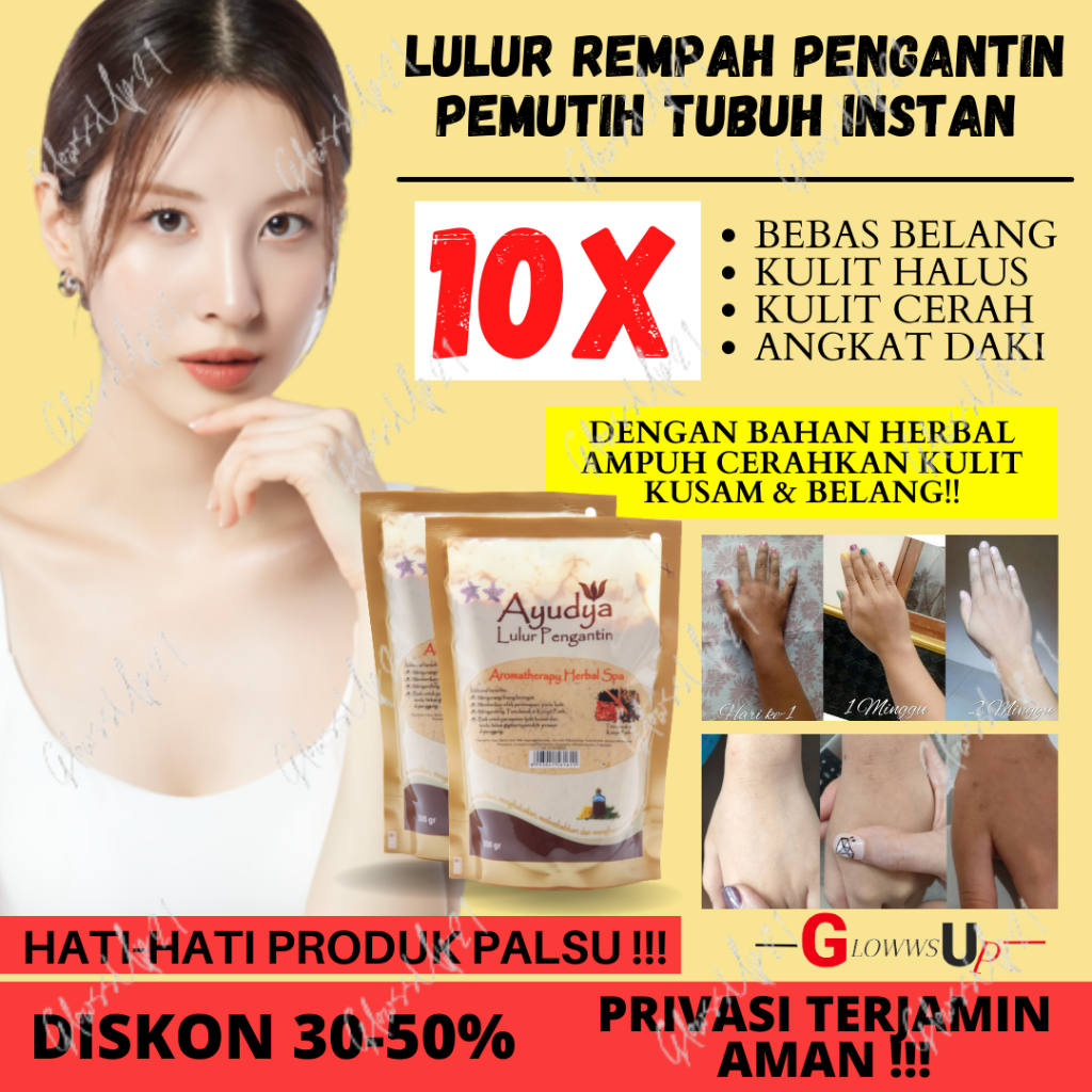 Ayudya Lulur Pengantin Aromatherapy Herbal Spa 300 refill