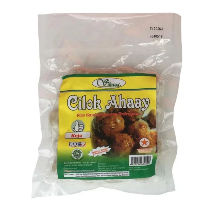 

CILOK AHAAY ( RASA KEJU + SAMBAL KACANG ) MAKNYUSS! isi 20pcs (shaza)