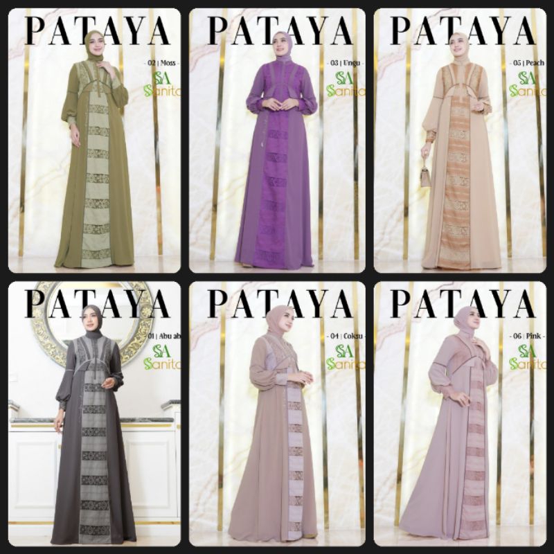Pataya Dress by Sanita/Sanita Hijab/Sanita Terbaru/Dress Mewah