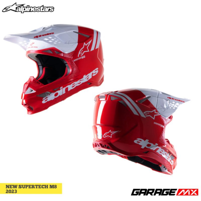 HELM ALPINESTARS SUPERTECH M8 . HELM ALPINESTAR