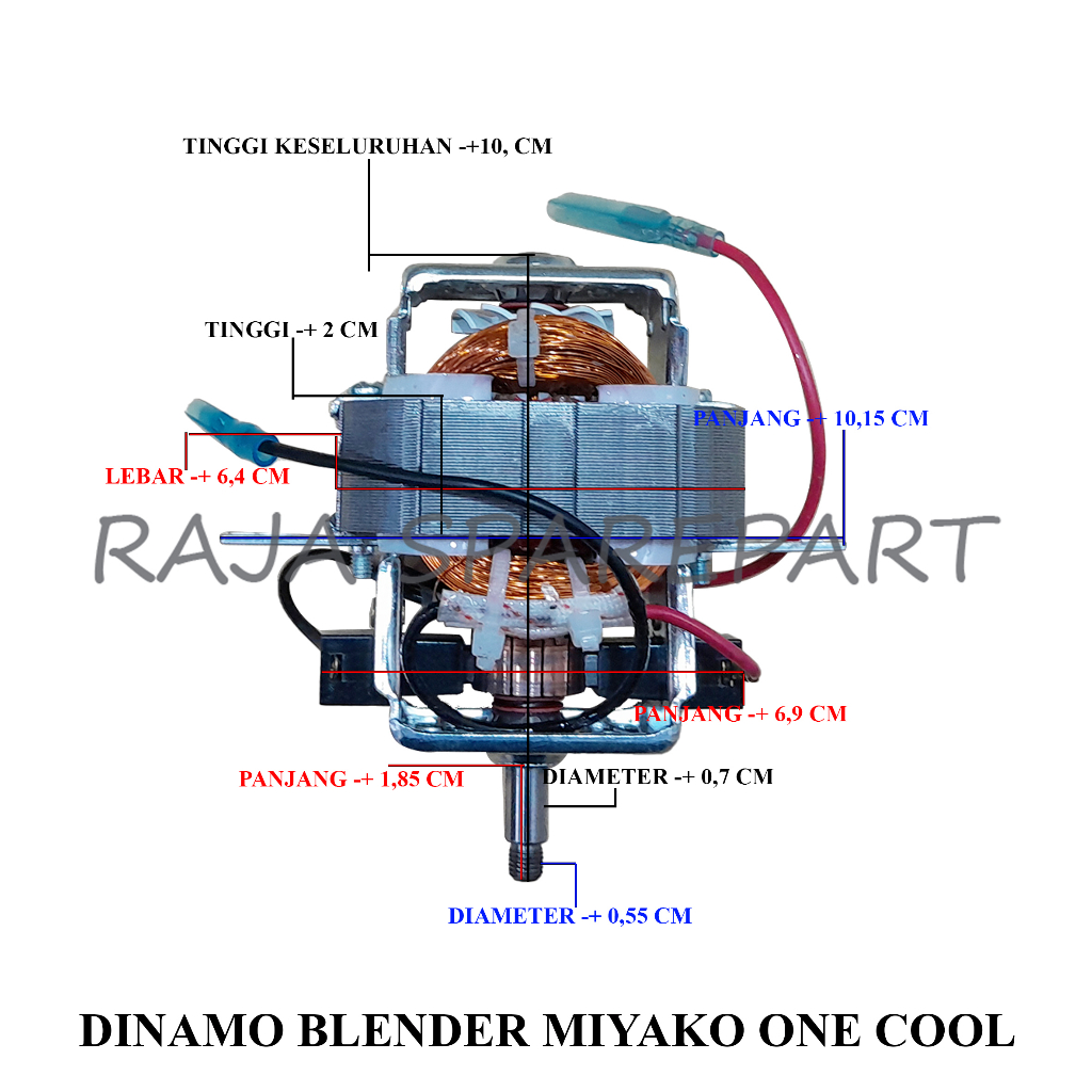 DINAMO MOTOR BLENDER MIYAKO MERK ONECOOL