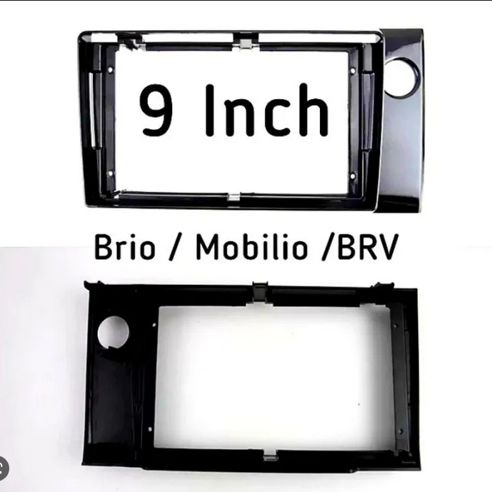 Frame android Brio 9" inch / Frame panel audio Head unit 9 " Mobilio / Frame BRV 9 inch android Head
