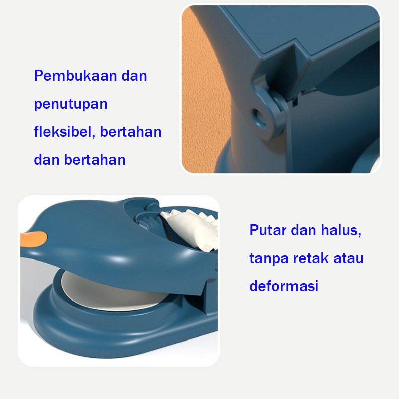 Mi.more Cetakan Pastel /Alat Pembuat Kulit Pastel /Alat Cetak Kulit Pangsit / Cetakan Pastel 2 in 1 / Cetakan Adonan Pangsit 2 In 1 Dumpling Tool