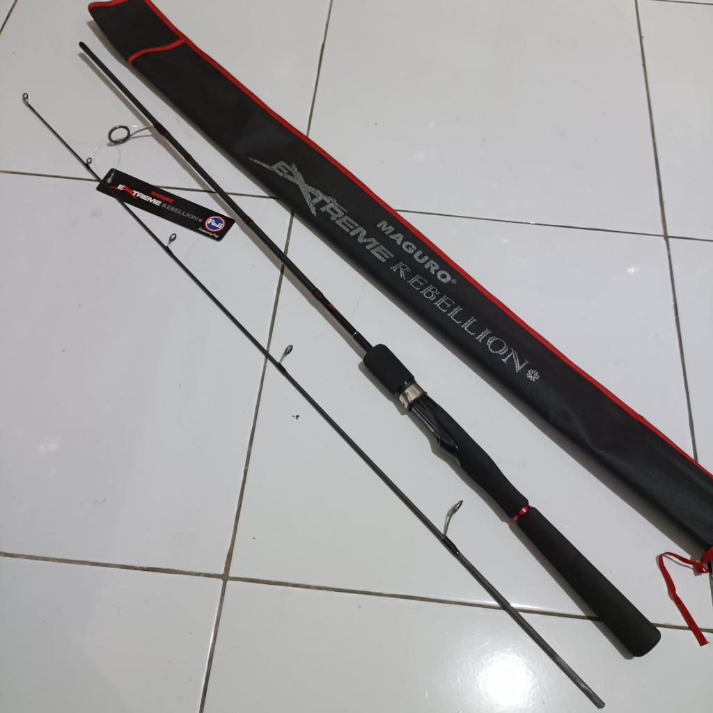 Joran Pancing Maguro EXTREME REBELLION 150 -180 CM Carbon Solid Terbaru