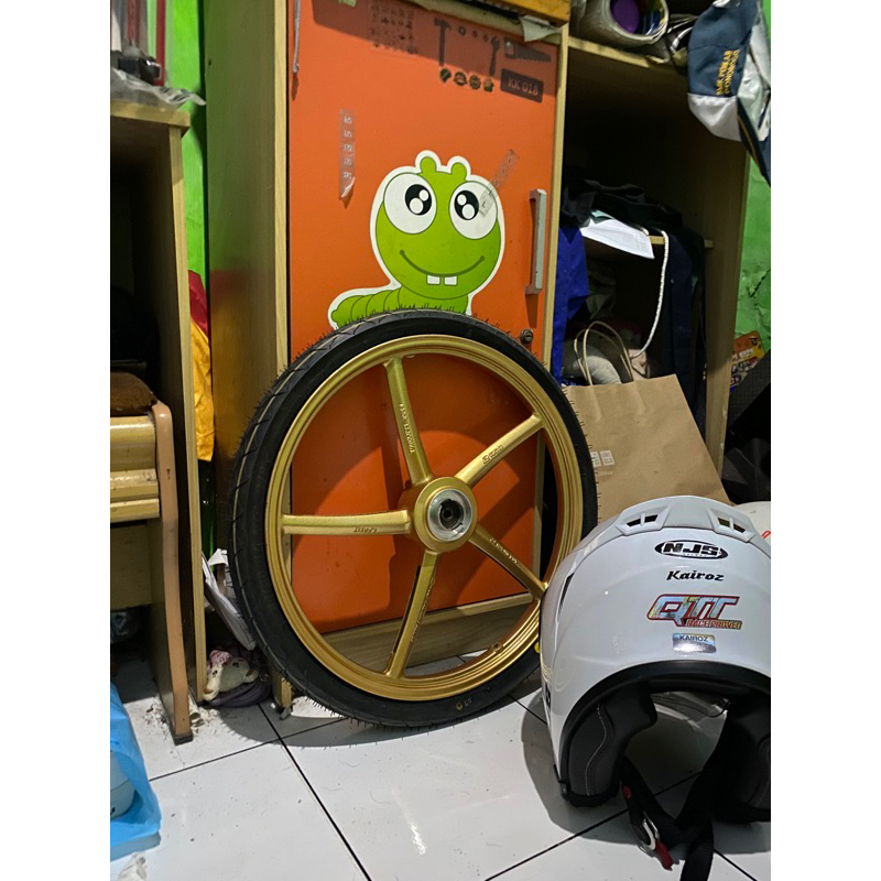 Velg Set Ban EMD Rcb 120 Depan Ring 17 SECOND