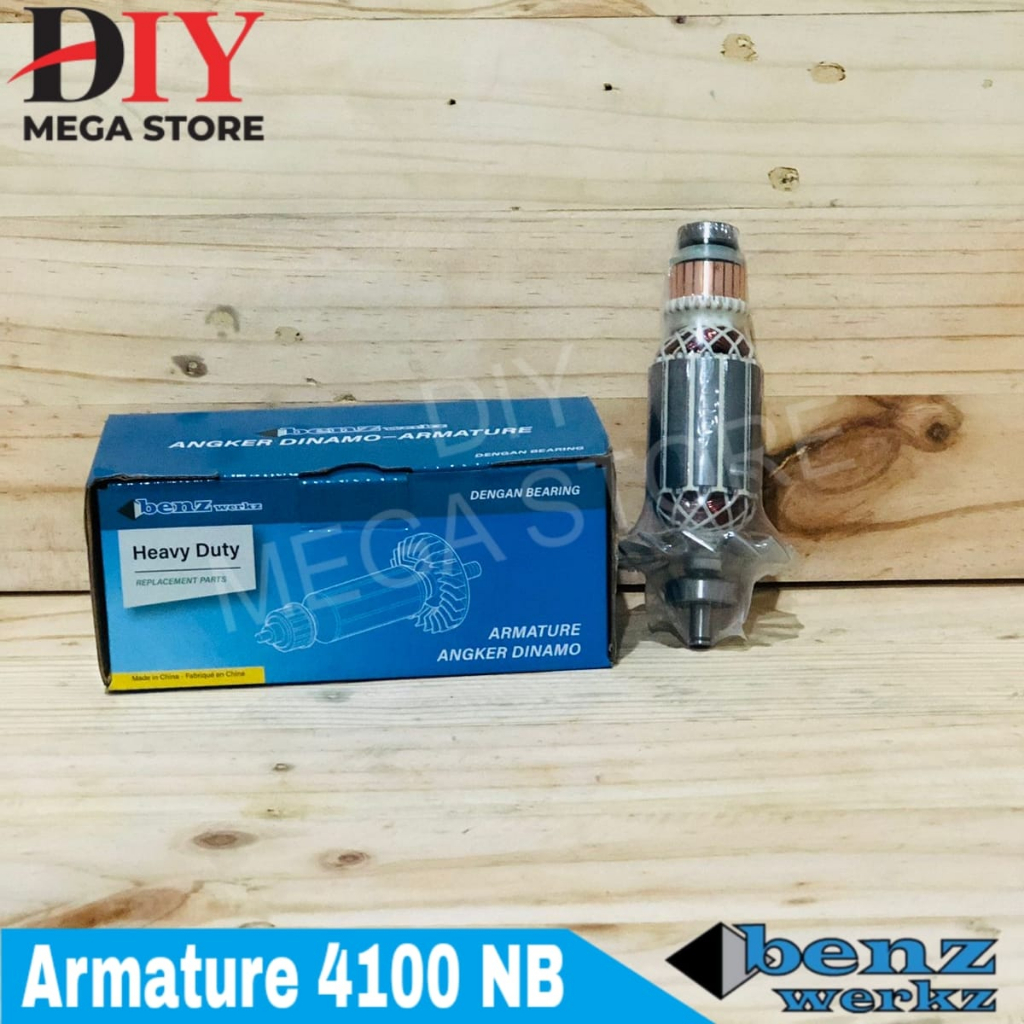 Armature benz angker dinamo mesin potong keramik marble makita 4100 NB armature angker mesin potong 