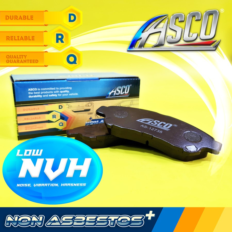 Brake Pad Kampas Rem Depan Set Daihatsu Granmax &amp; Luxio ASCO AS-12735