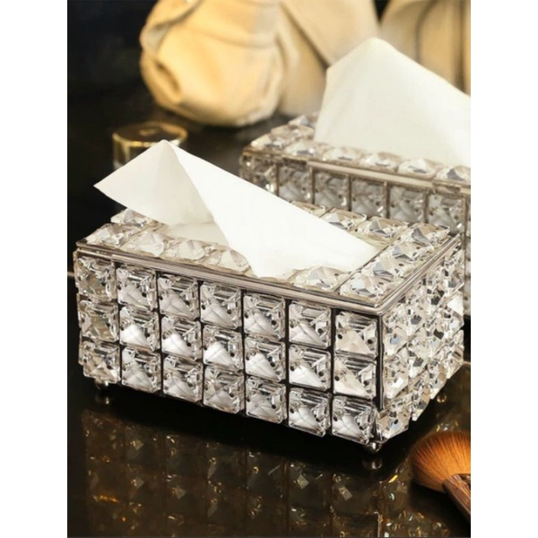 【Penjual Lokal】Kotak Tisu | tempat tissue gold | Tempat Tisu Kaca Elegant | Kotak Tissue Kristal | Tempat tisu emas | tissu organizaer | tissue box | tempat tisue tempat tissue nordic tissue box gold tempat tisyu mobil