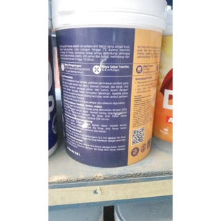 Cat Nodrop Anti Panas 1kg Cat Pelapis Anti Bocor Dan Anti Panas 10 Tahun - 024 Gun mental