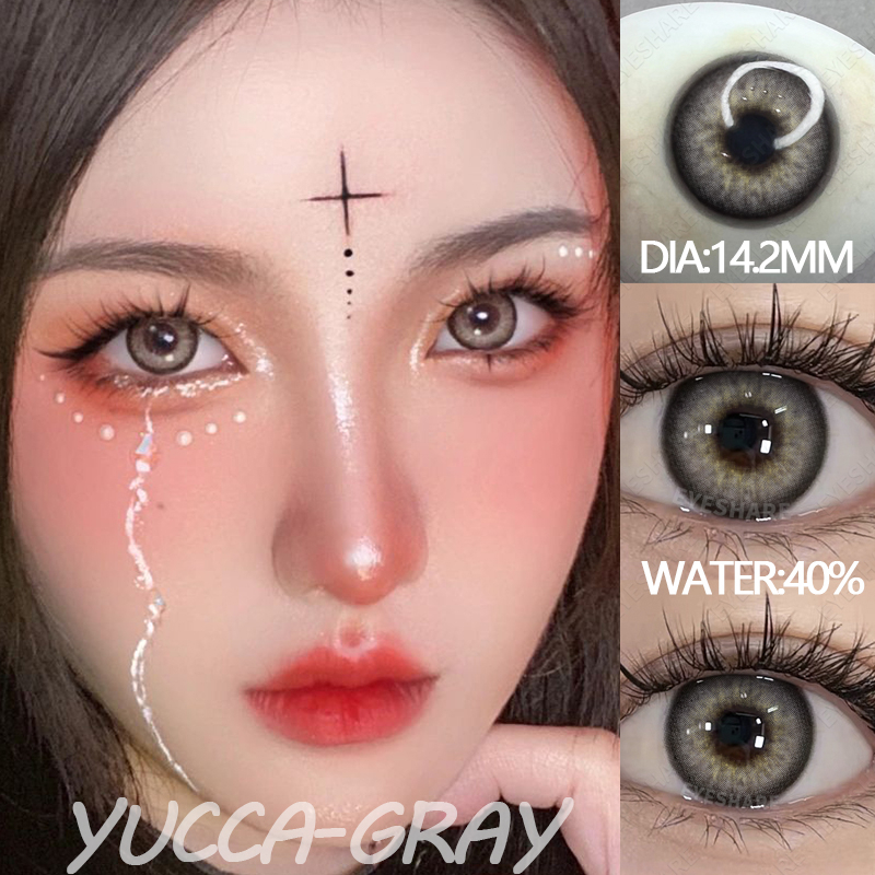 BARBIE Soft contact lens mata besar warna terlaris BARBIE Korea Selatan DIA digunakan setiap tahun: 14.2mm [COD &amp; stok tersedia] -1.00 s/d -6.00 Minus Softlens