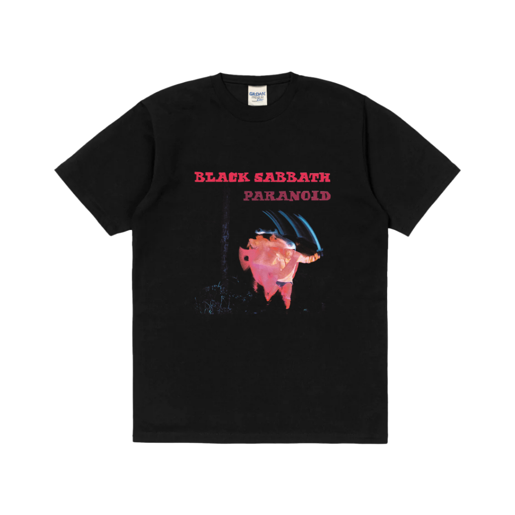 T-shirt Band Black Sabbath Paranoid