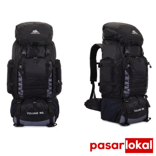Jual Tas Gunung Carrier Bag Travel Backpack Waterproof 90L Murah