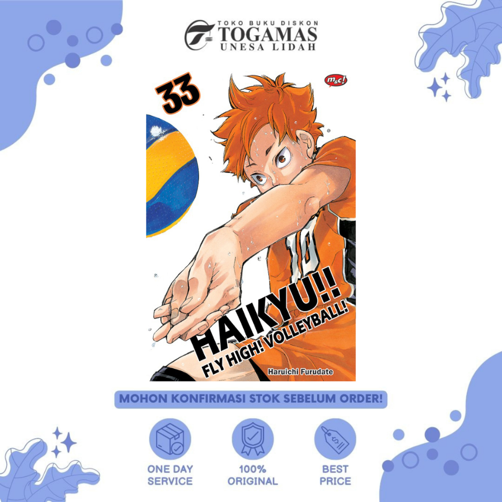 PRE-ORDER KOMIK HAIKYU !! FLY HIGH! VOLLEYBALL! 01 - 33 KARYA HARUICHI FURUDATE // KOMIK // HAIKYUU