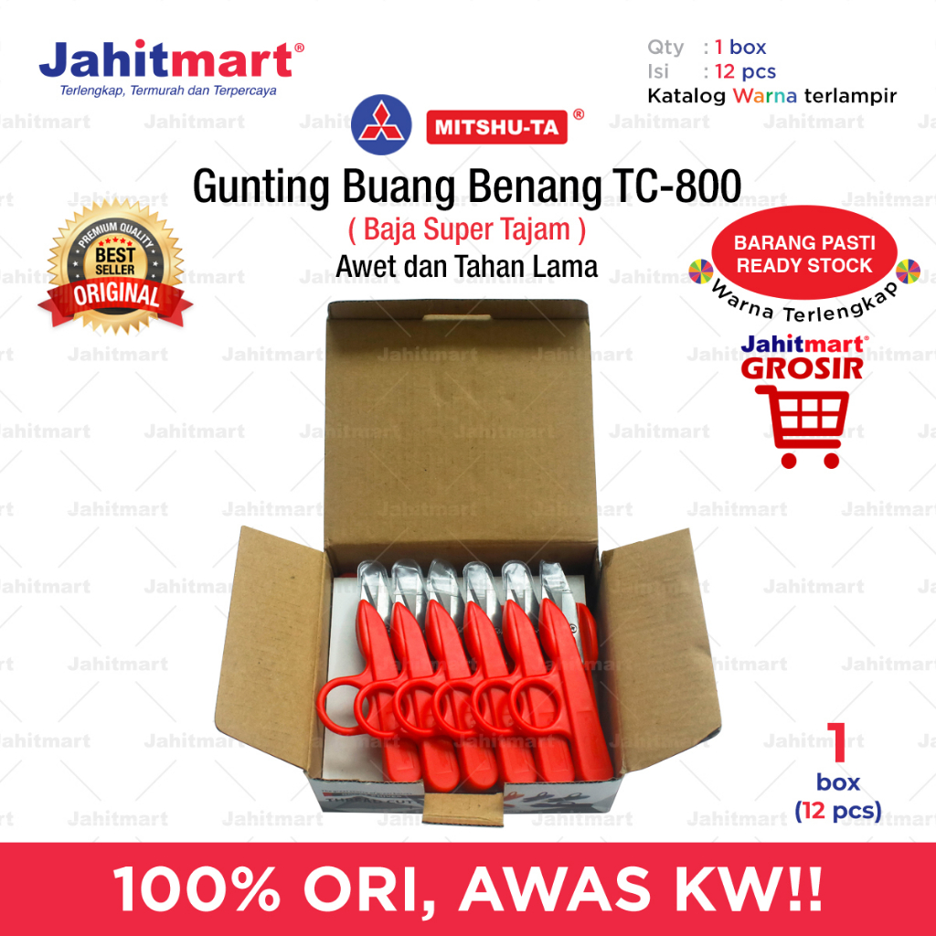 

Gunting Buang Benang Merk MITSHU-TA TC-800 - Grosir