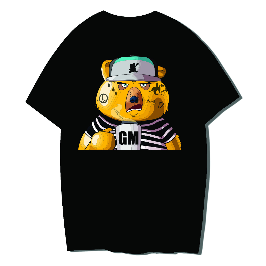 Oblong T-shirt nft BIGBEAR / Kaos Nft BIGBEAR001