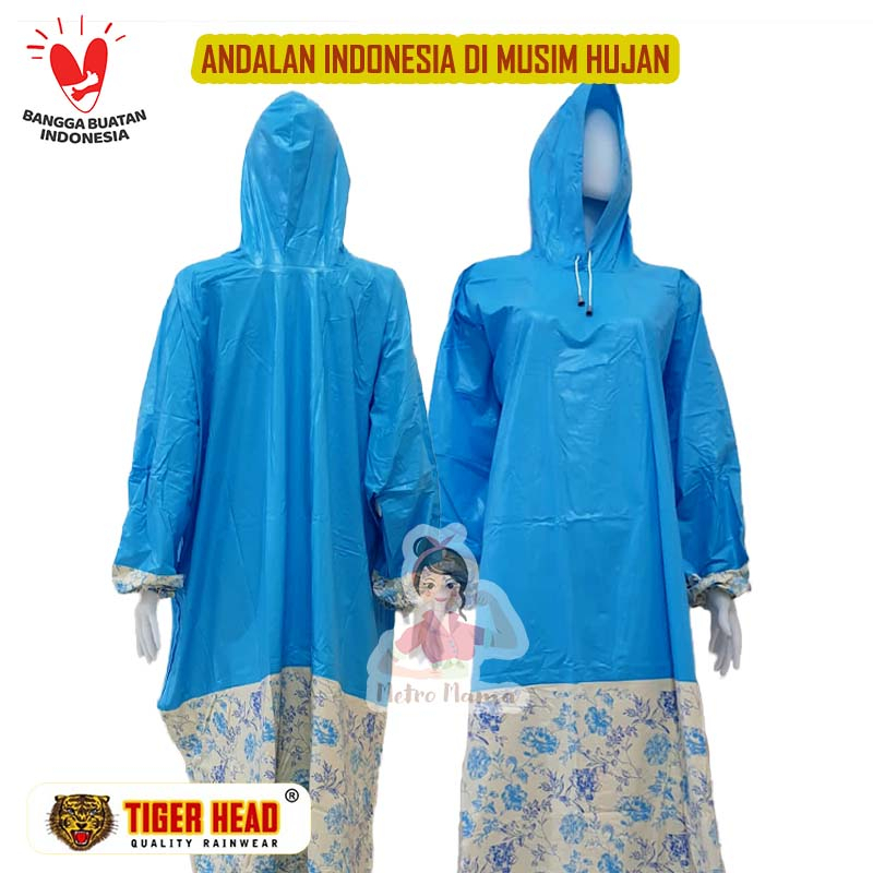 Jas Hujan Muslimah TIGER HEAD GAMIS AISHA 68340 Hijabers