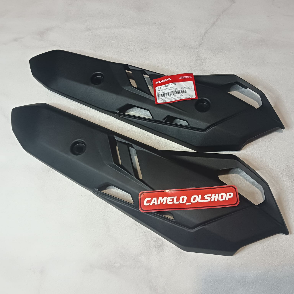 Cover tameng knalpot airblade new original honda vietnam / tameng knalpot airblde new