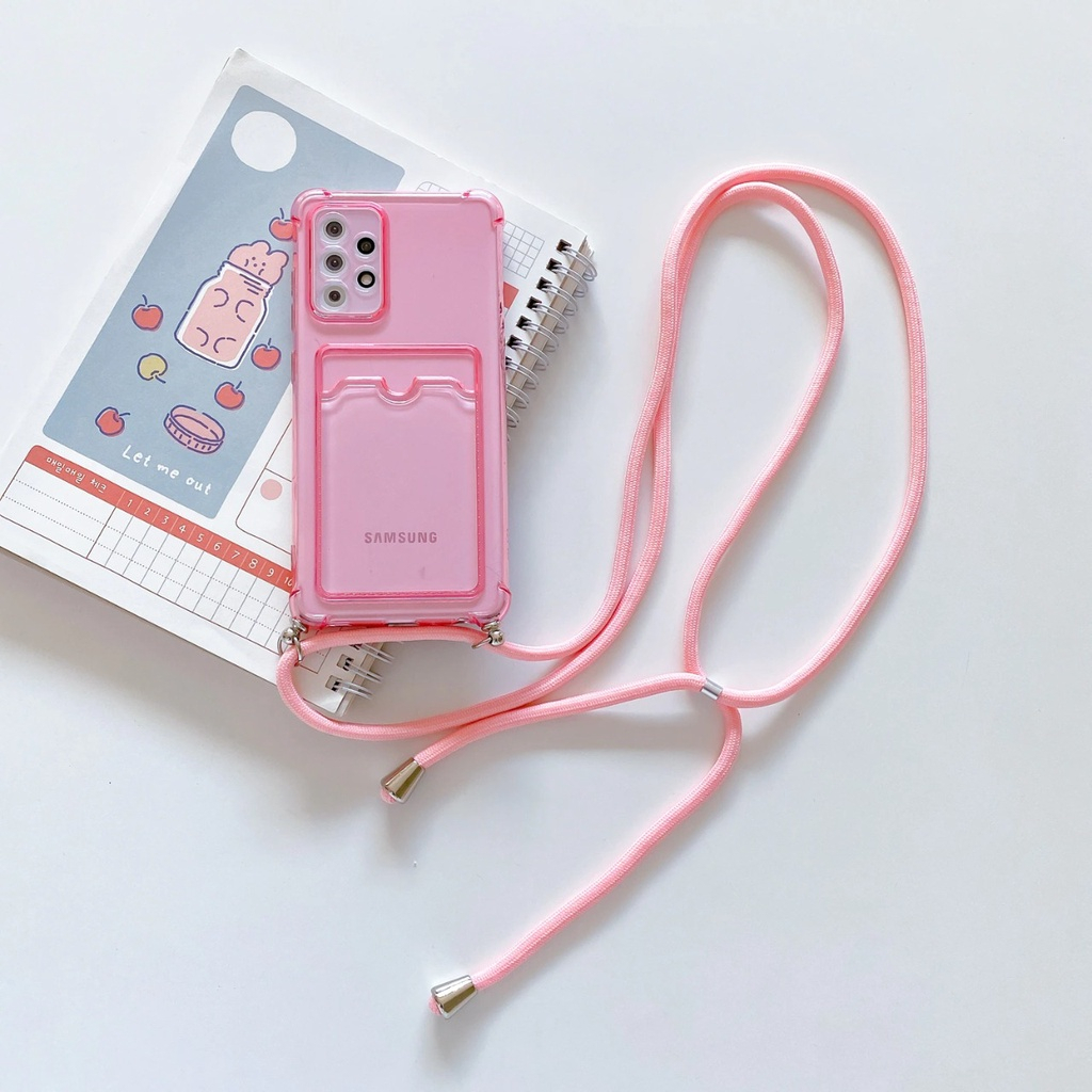 NEW Pocket Wallet Tali Lanyard Sotfcase Samsung S24 ULTRA S24 PLUS S23 ULTRA S23 PLUS A55 A35 A54 A2