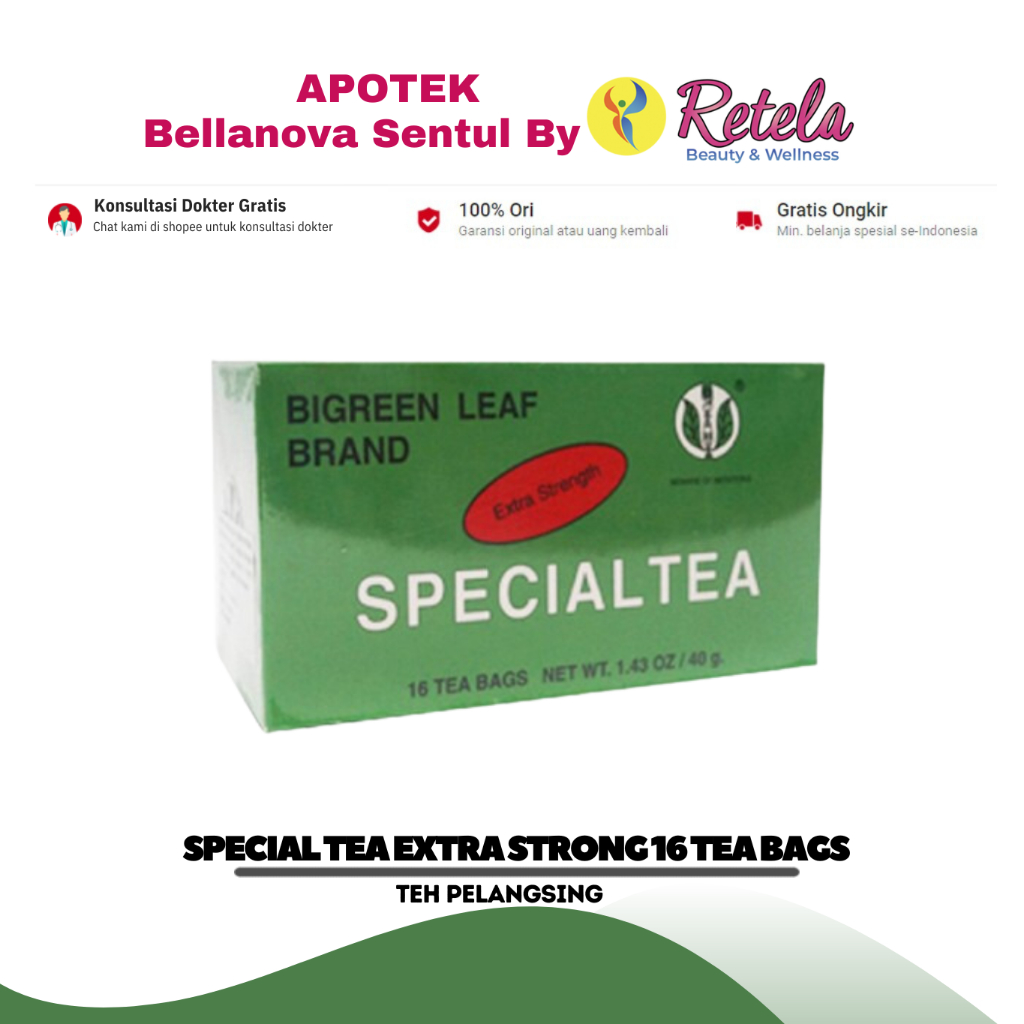 

SPECIAL TEA EXTRA STRONG 16 SACHET