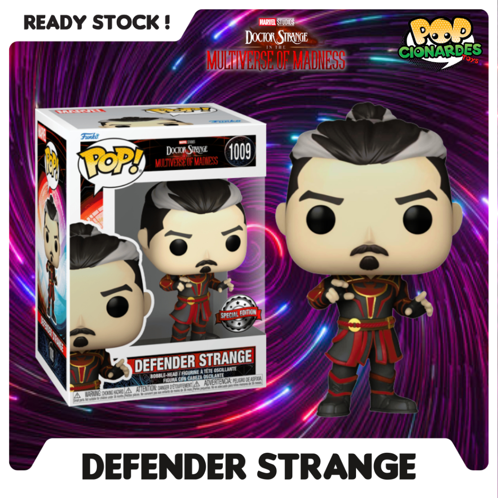 Funko POP Marvel Dr Strange Multiverse Madnes - Defender Strange #1009