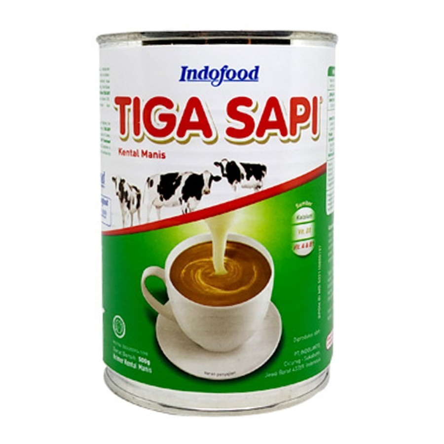 

TIGA SAPI SKM PUTIH 500 GR KLG SUSU KENTAL MANIS