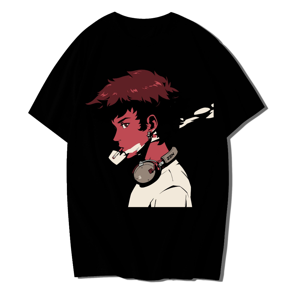 Oblong T-shirt nft AZUKI / Kaos Nft AZUKI002 Katun