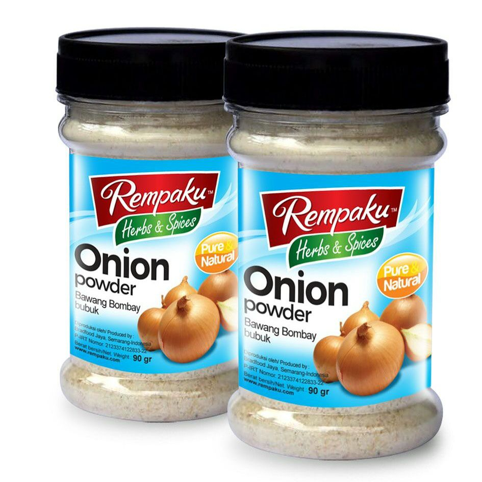 

Rempaku Onion Powder (Bawang Bombay) 90gr - Festive Frozen Food