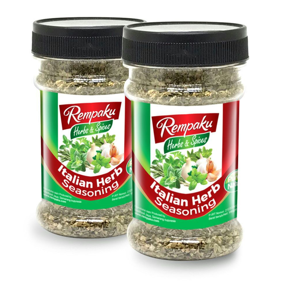 

Rempaku Italian Herbs 40gr (Bumbu Masakan Italy) - Festive Frozen Food