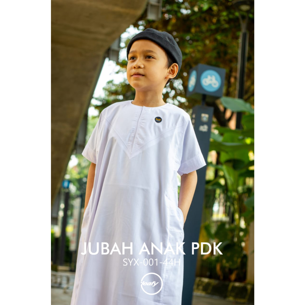 Jubah Gamis Anak Laki Laki Thobe Kids Premium By Leafy Moslem SYX01