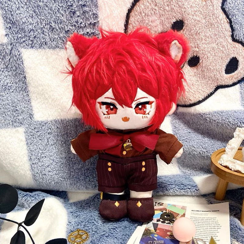 fanmerch boneka diluc ragnvindr 20cm ready stock