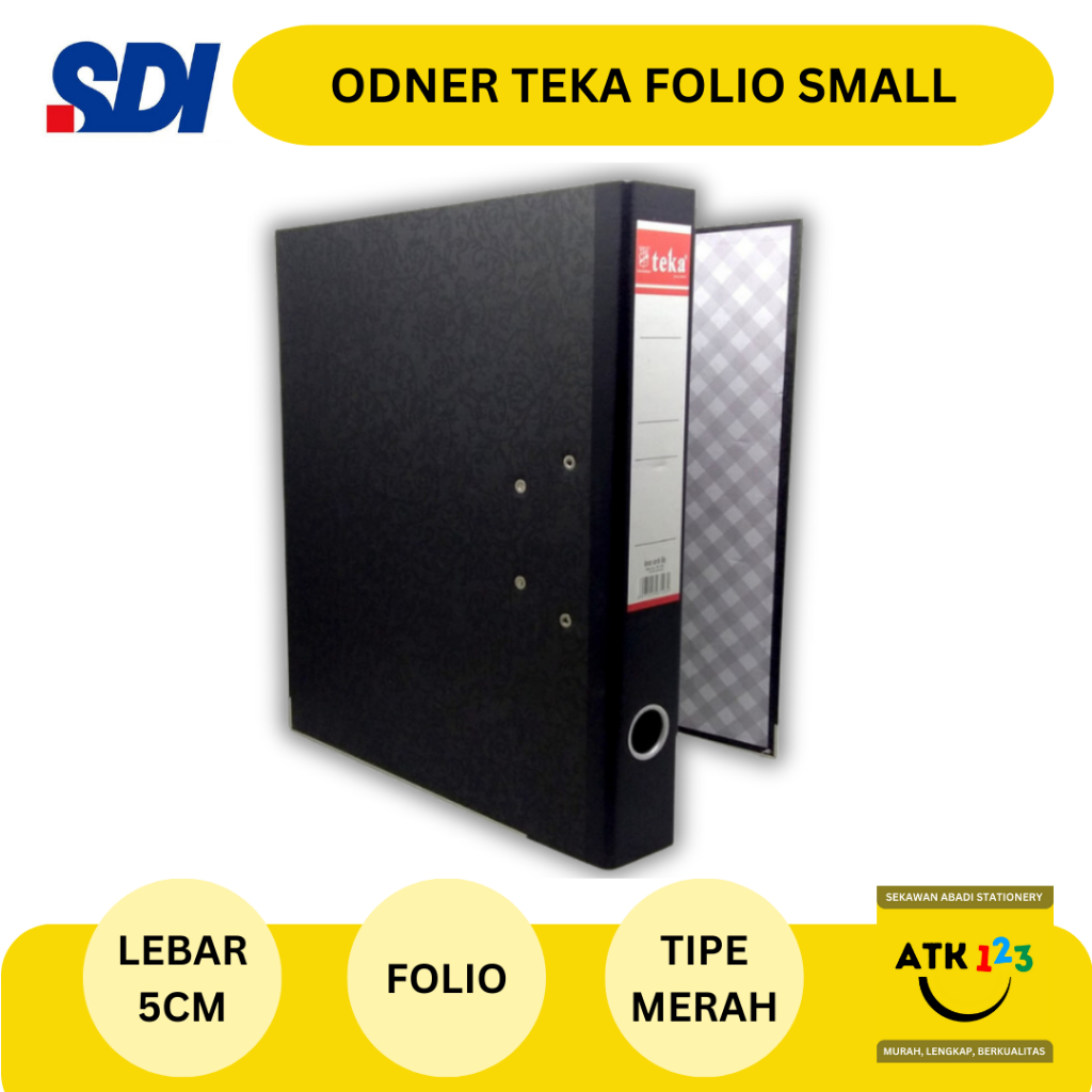 

Odner / Ordner / Otner / Orgenizer Merk Teka Folio Merah Lebar 5cm