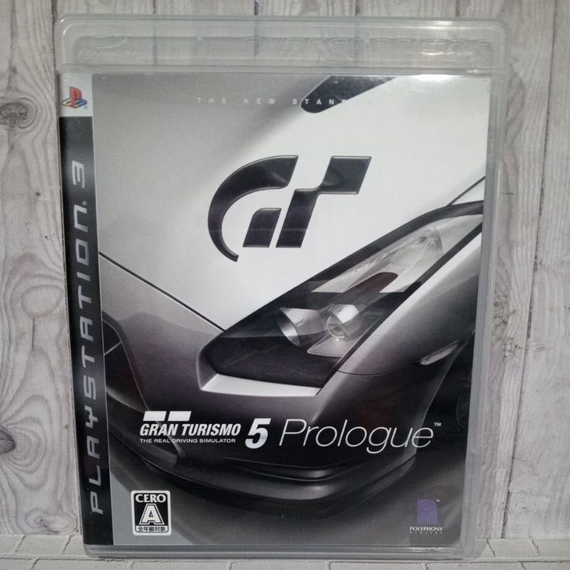 BD CD KASET ORIGINAL PS3 Gran Turismo 5 Prologue Jpn Bahasa Jepang lengkap manual book