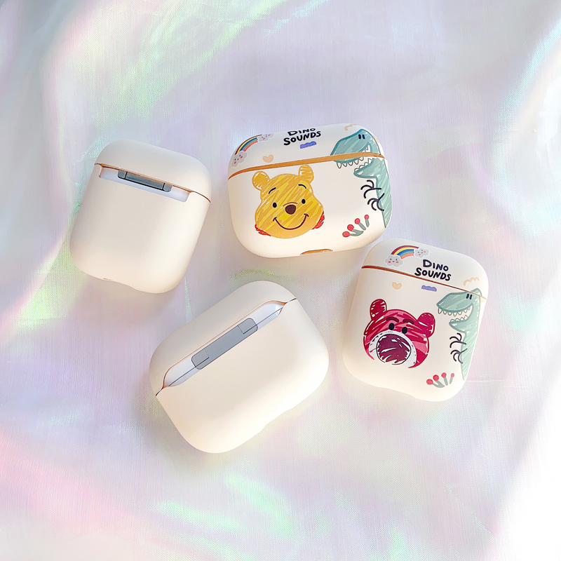 Airpods Case Untuk Apple Airpods 1 2 3 Pro Pro2 Pelindung Earphone  Silikon Motif Lotso