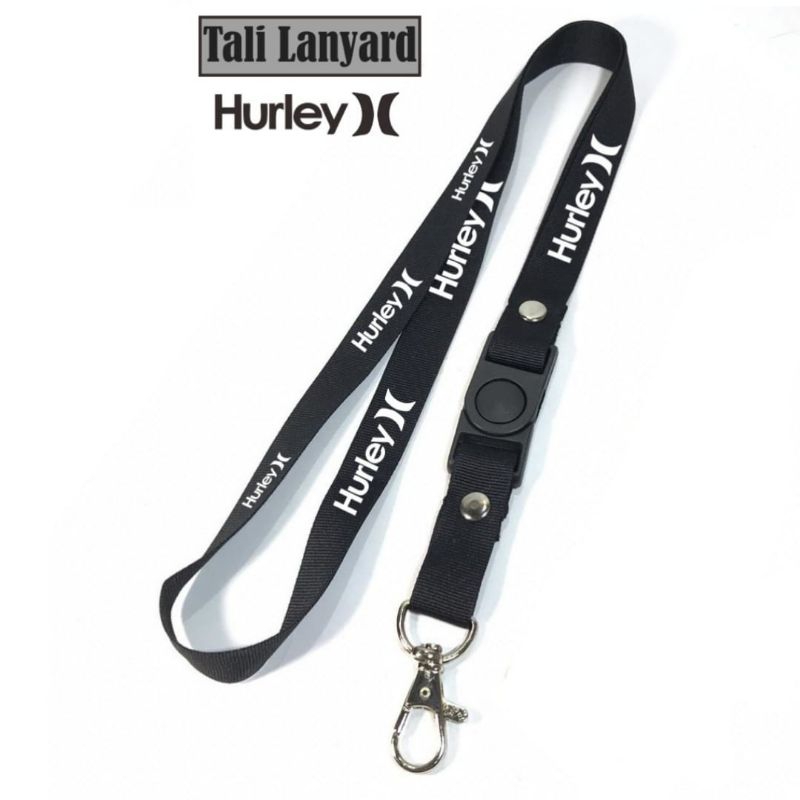 

lanyard HURLEY lanyard DISTRO gantungan kunci name tag id card kartu nama / tali lanyard gantungan leher fullprint