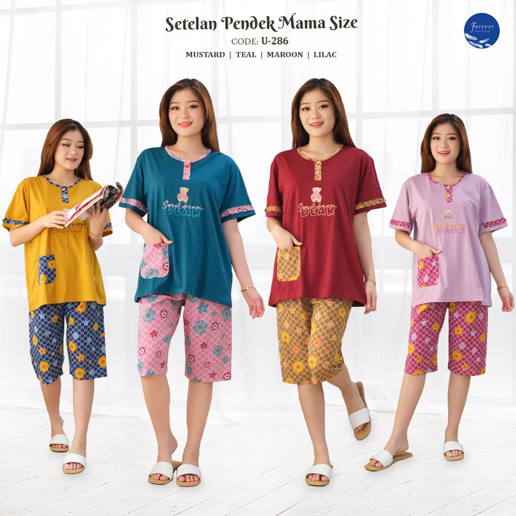 Babydoll Pendek Mamasize Forever (Sweet Dream)