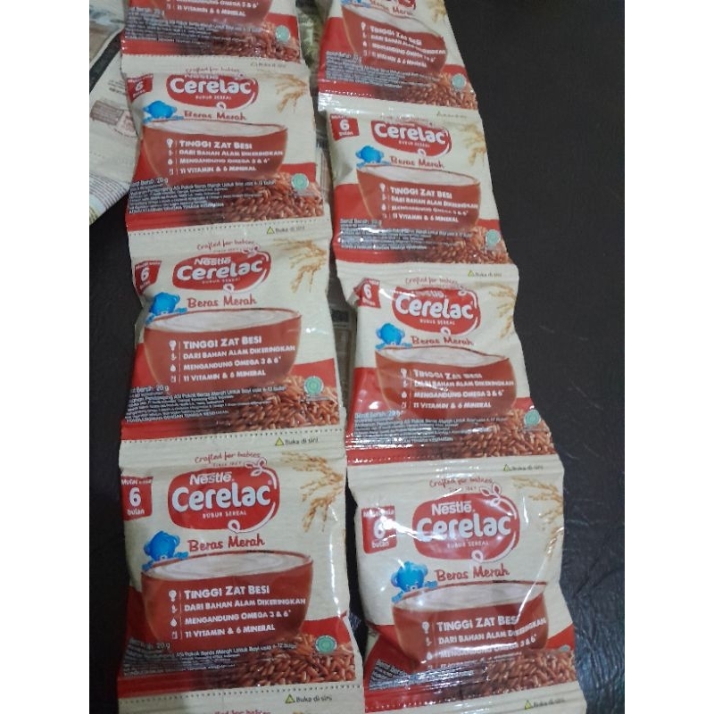 cerelac beras merah renceng sachet