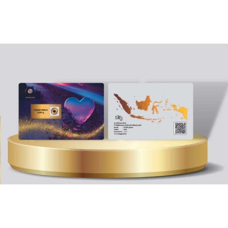 big gold  0.001 gram emas murni 24 karat