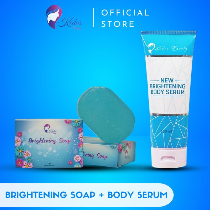 Kedas Beauty Official Sabun Dan Body Serum Pencerah Kulit