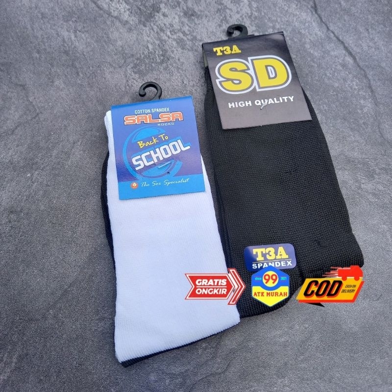 KAOS KAKI SEKOLAH Spandex/kaos kaki SD SMP SMA/kaos kaki grosir