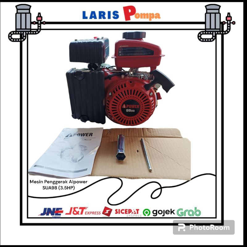 Mesin Penggerak Aipower SUA98 / Engine Aipower 3.5HP