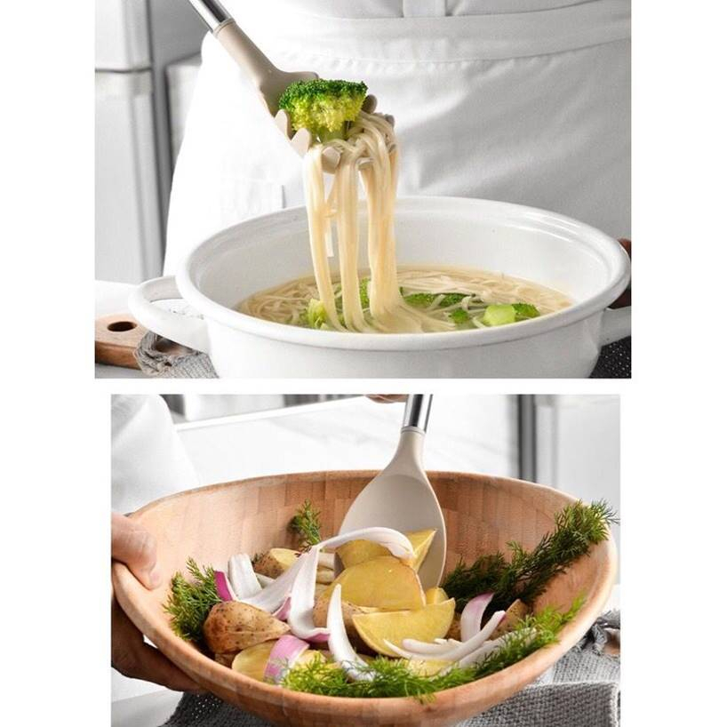 PREMIUM Utensil Bucket Silicone Set /Spatula Sutil Silikon Set 13Pcs Full ORIGINAL KITCHEN SET