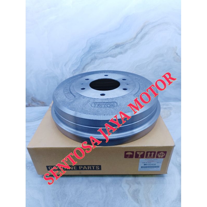 Tromol Belakang / brake drum Rear Triton 2.5 2.8 Pajero Original