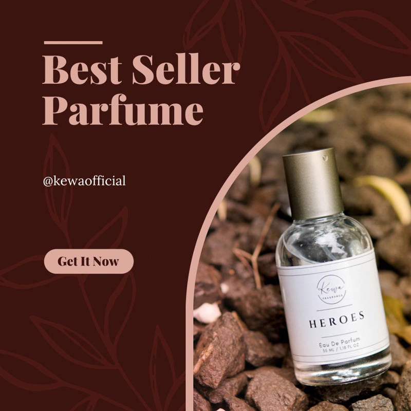 KEWA PARFUM HEROES - PARFUM PRIA 35 ML
