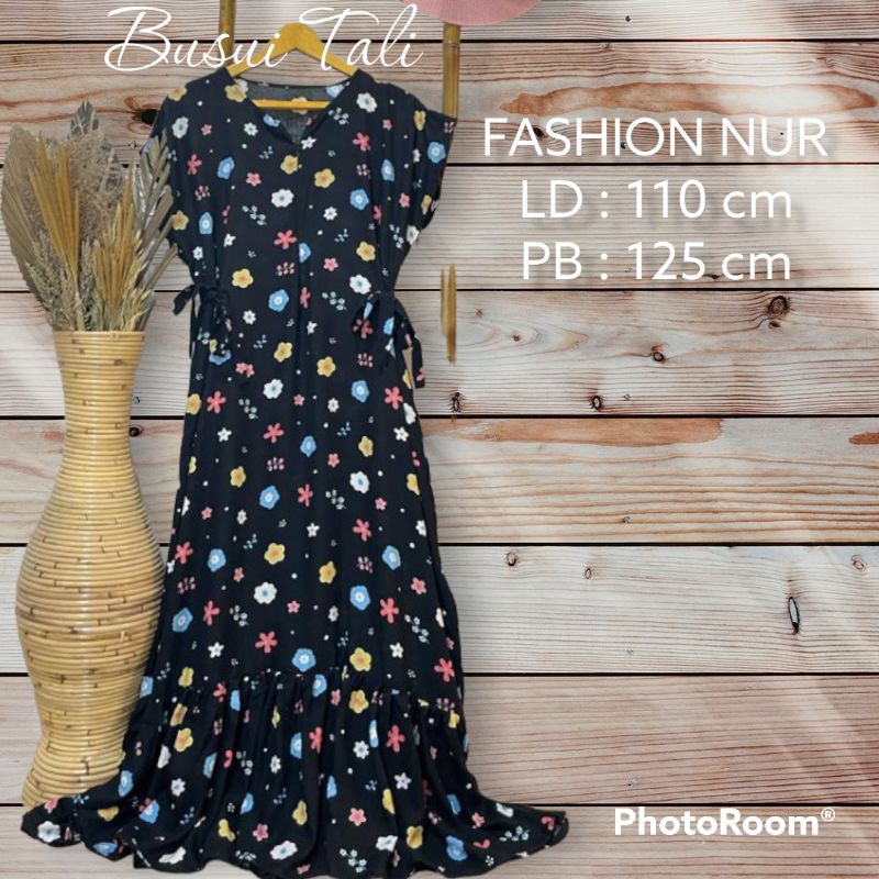 COD_Baju Daster Busui Tali Samping Kekinian | Daster Busui Panjang Semata Kaki